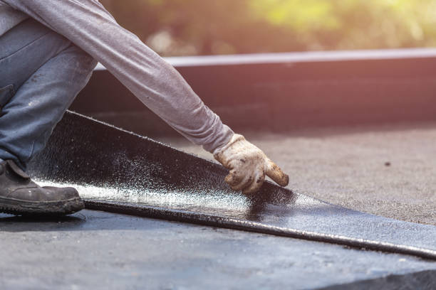 Professional Emergency Waterproofing technician working in Sturgeon Bay, WI